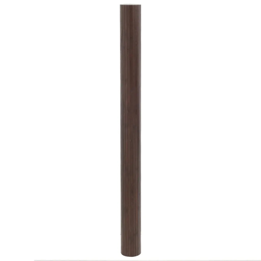Tappeto Rettangolare Marrone Scuro 80x100 cm in BambÃ¹
