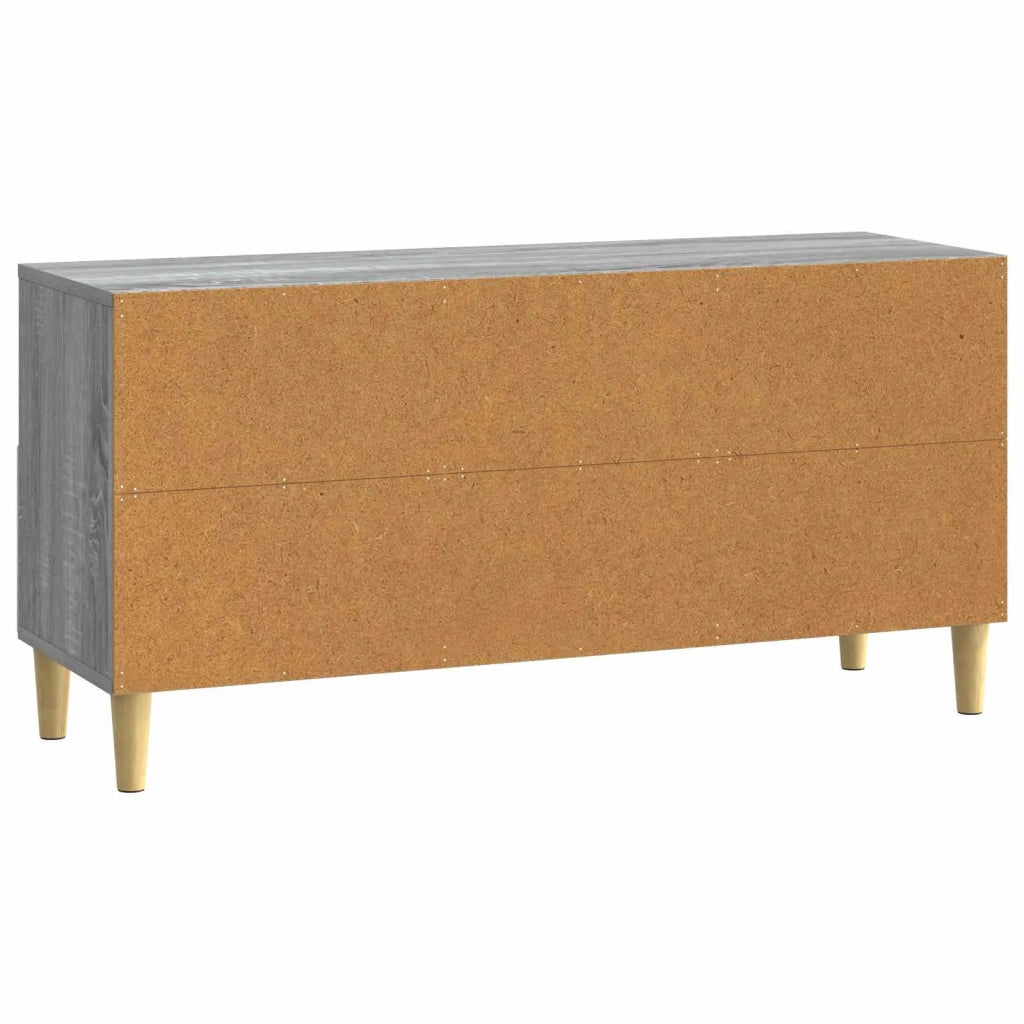 Mobile TV 102 x 34,5 x 50 cm Sonoma grigio Legno ingegnerizzato 895141
