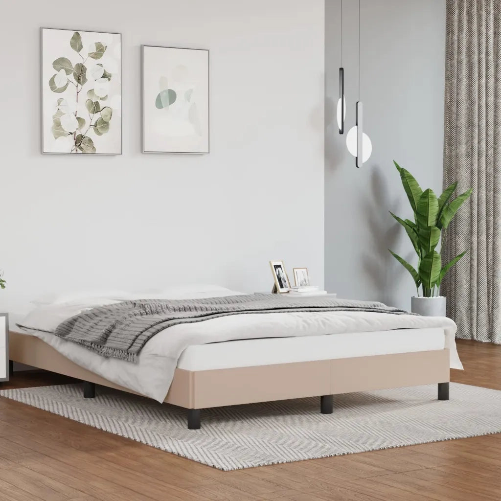 Giroletto-Struttura Letto Cappuccino 140x190 cm in Similpelle 480833