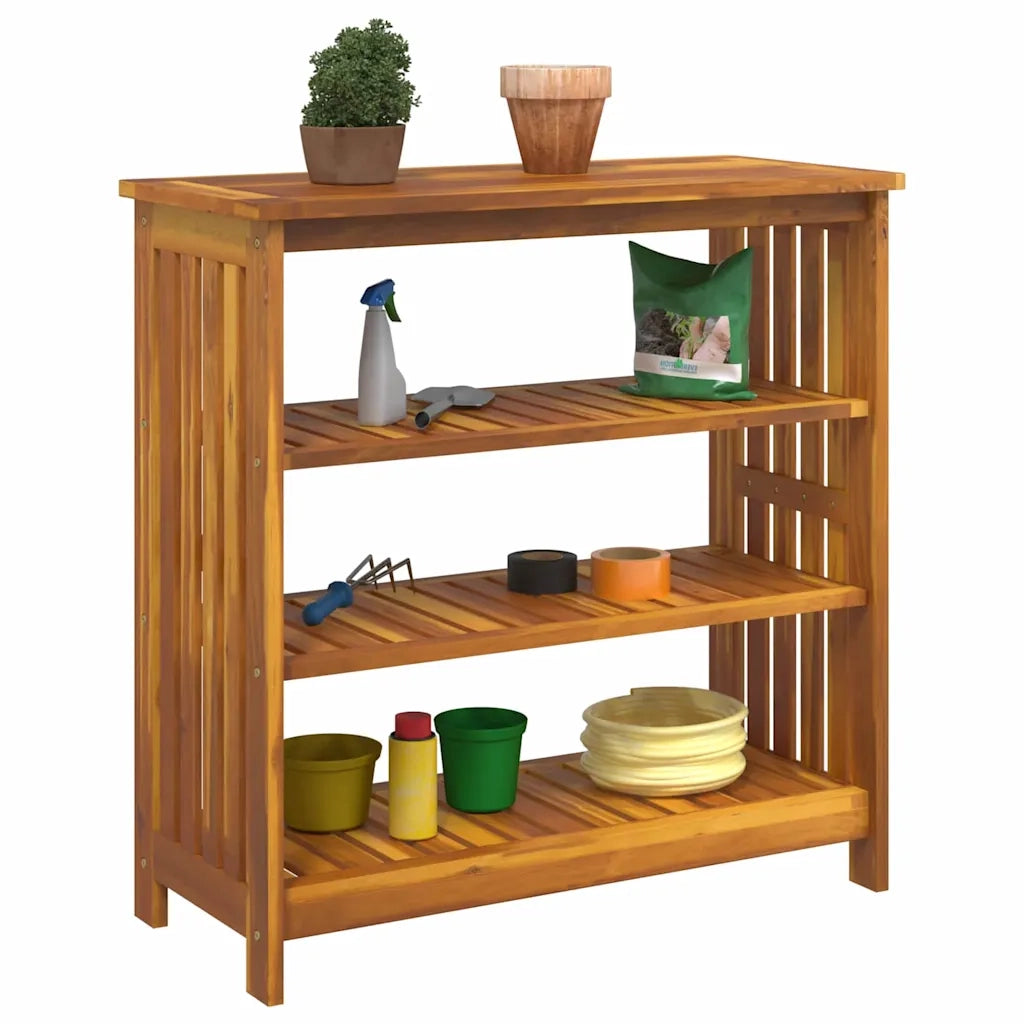 Mobiletto da Giardino con lo scaffale Naturale 90 x 40 x 90cm 42001363