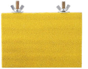 Pannello di Affilatura per Uccelli di Alta Qualità - Legno di Alta Qualità - Pannello di Affilatura per Pappagallo - Adatto per Parrocchetto/Parrocchetto/Canarino - Sicuro e Non Tossico - Facile da Installare - Giocattolo Versatile - Standard per Uccelli