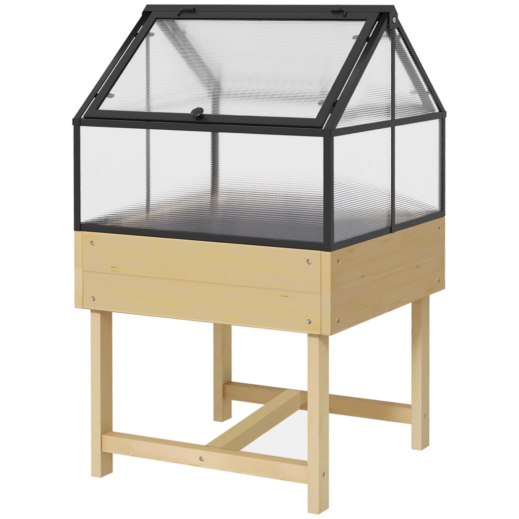 Serra da giardino ¨C zephmum ¨C Polycarbonate, acciaio, legno, 60x57x103 cm