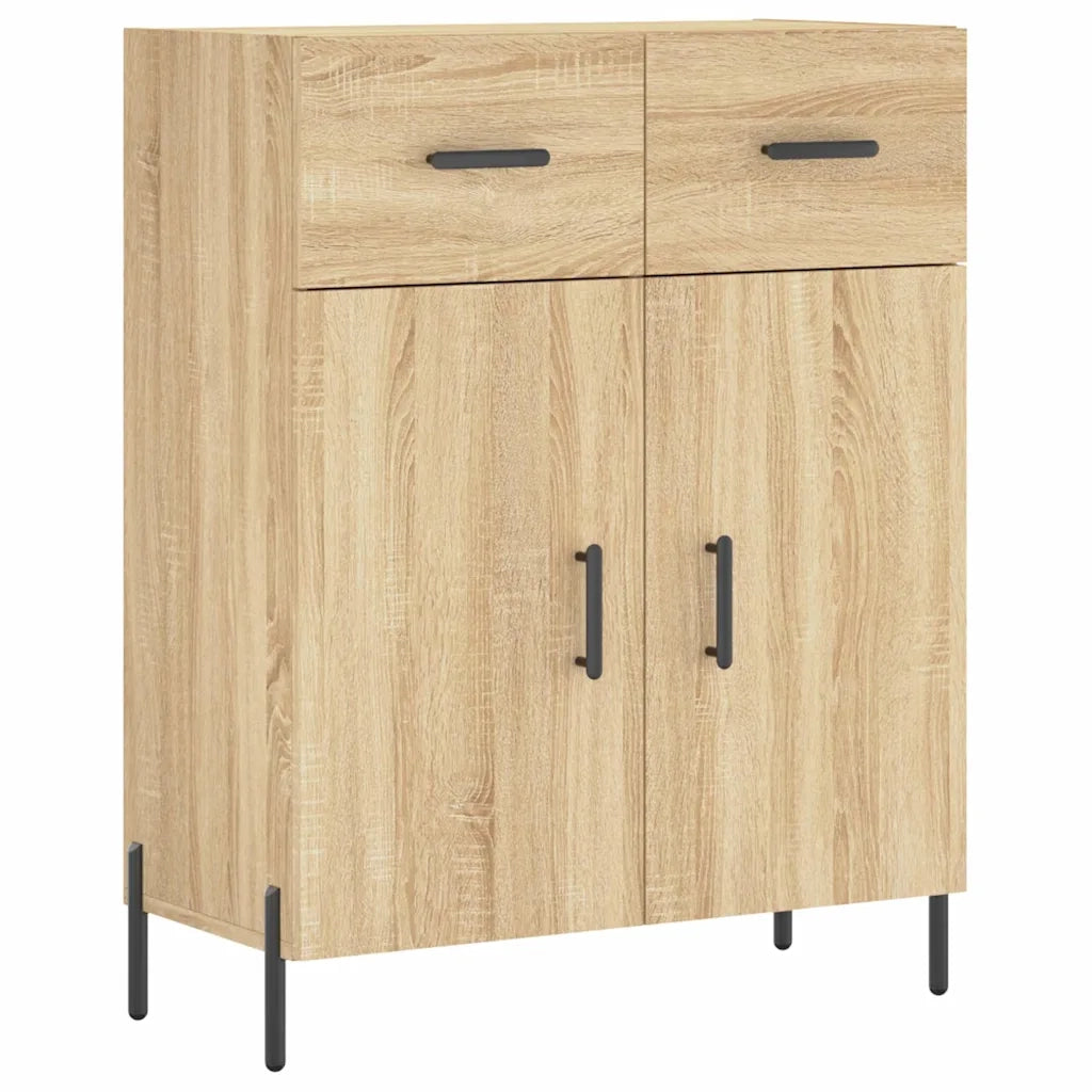 Credenza Rovere Sonoma 69,5x34x180 cm in Legno Multistrato 3200524