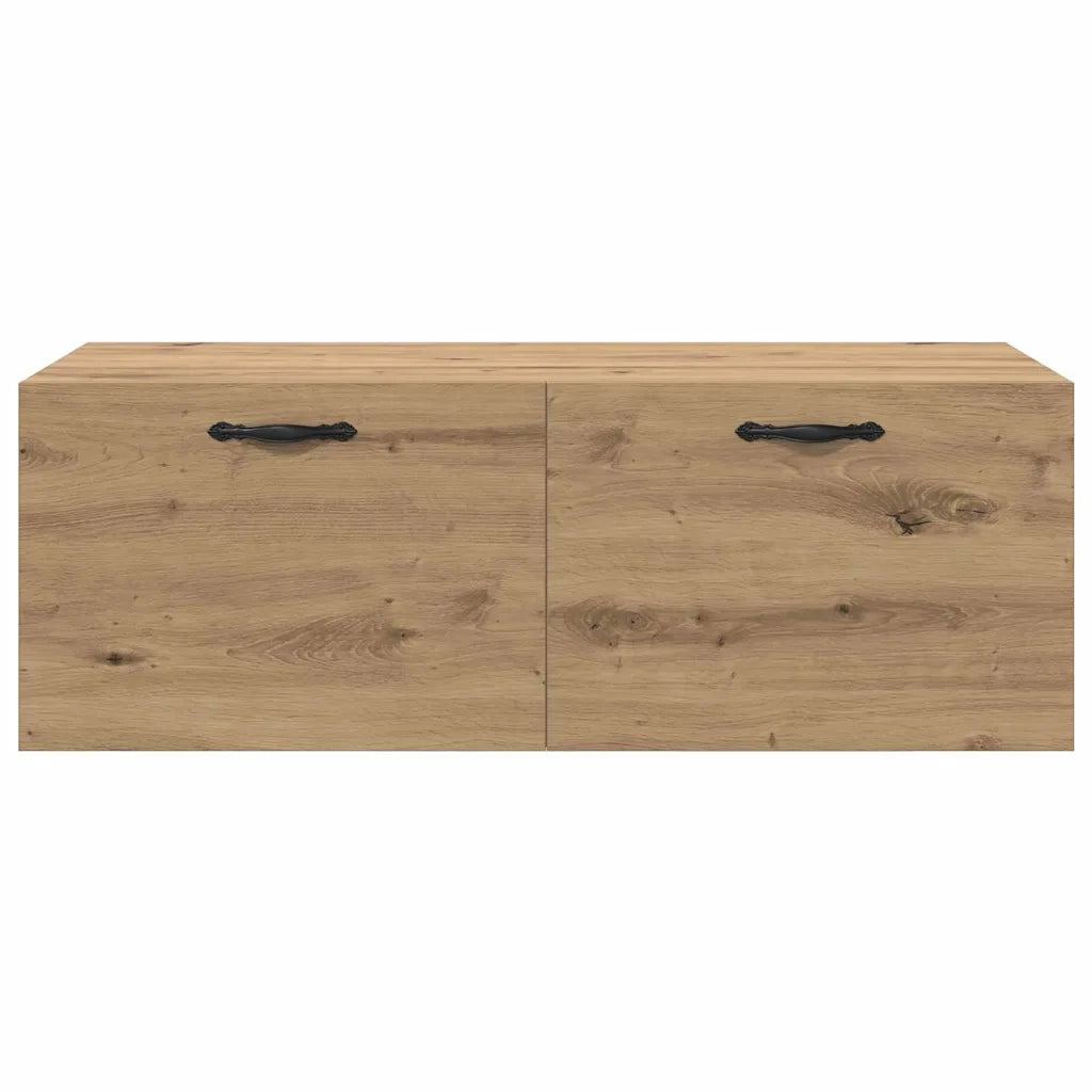 Mobiletto a muro Rovere artigianale 100 x 36,5 x 35 cm
