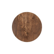 Applique tonda Ø25 legno scuro Ring Timber LED 10W Nowodvorski