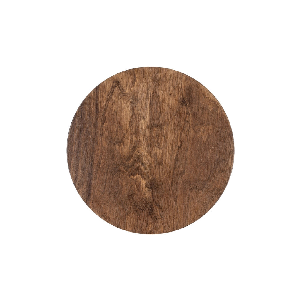 Applique tonda Ø25 legno scuro Ring Timber LED 10W Nowodvorski