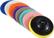 Pads di polimento a diamante non idrofilici - 4 pollici per granito marmo calcestruzzo.