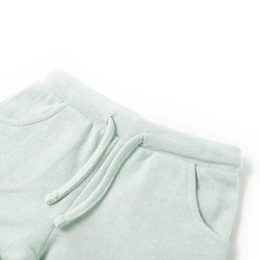 Pantaloncini per Bambini con Coulisse Menta Chiaro Misto 116 CFW6495228