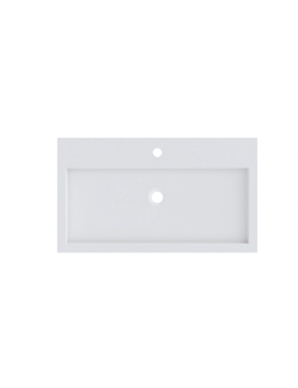 SPRING VOW RIHO lavabo 100x40x8 cm in marmo composito