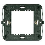 17082 Supporto 2 Moduli Ridotti Grigio Idea
