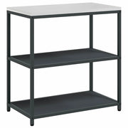 Pensile da cucina | Stoccaggio in cucina HATTEM Antracite 90 x 50 x 92 cm Acciaio