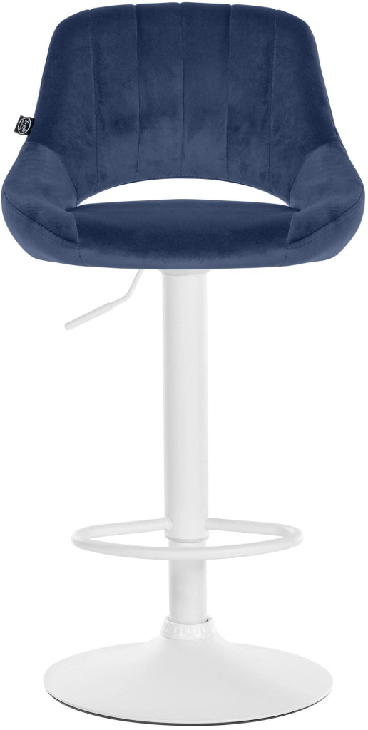 Set di 2 sgabelli da bar Milet Velvet L 1