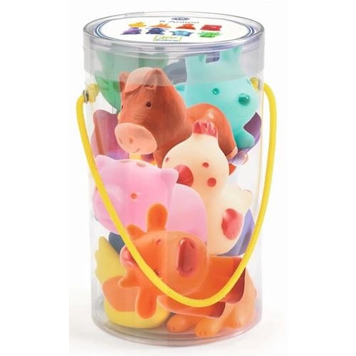 Animali in plastica,Troopo-farm,Djeco,Eta +18 mesi