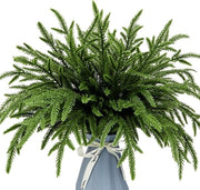 Albero di Natale in Fibra di Norfolch 48 Steli 39cm - Decorazione di Natale a Slinga per Casa