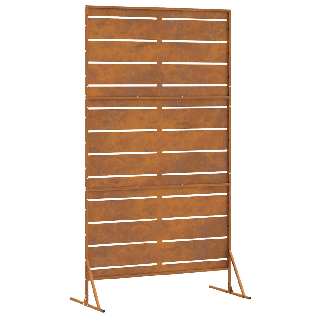 Schermo Privacy 180 cm Acciaio Resistente agli Agenti Atmosferici