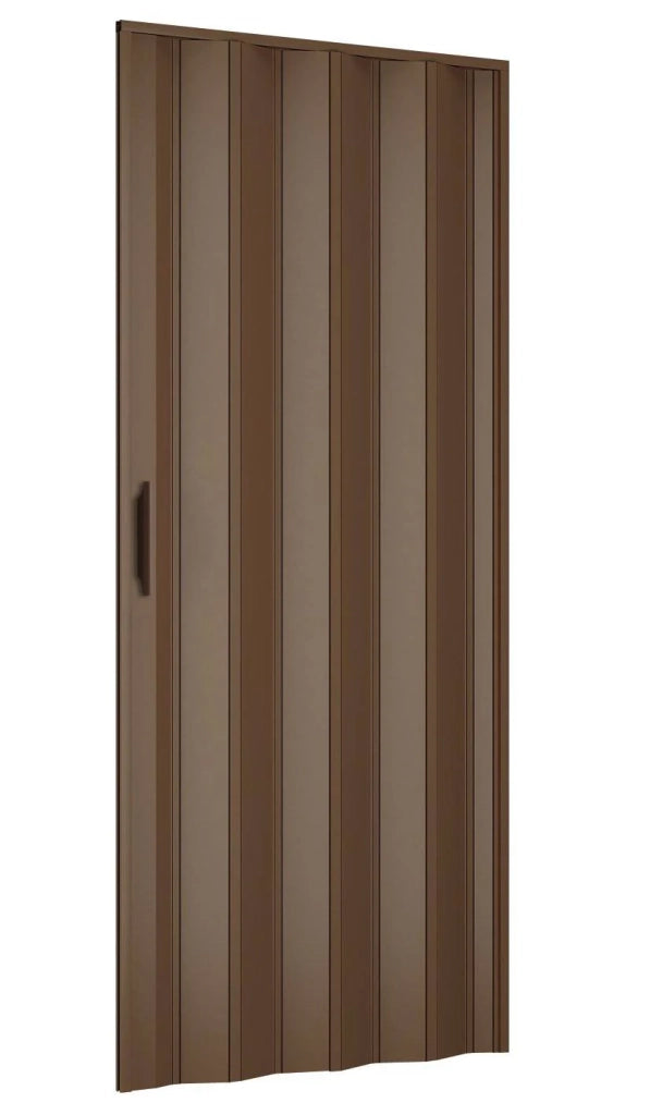 Porta soffietto da Interno 83x210cm in pvc color noce