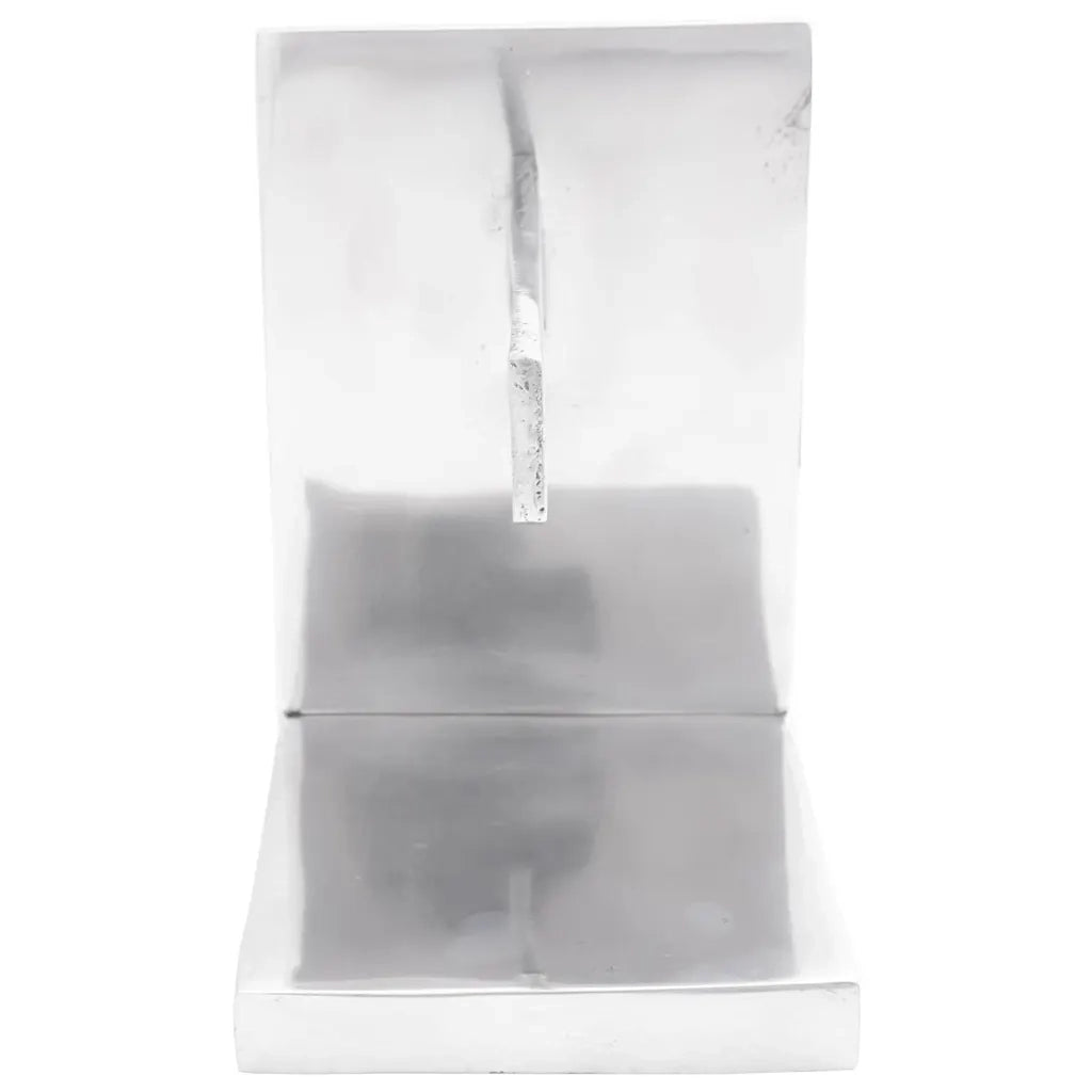 Fermalibri 2 pz Argento 11 x 14 x 17,5 cm Alluminio CFW6409933