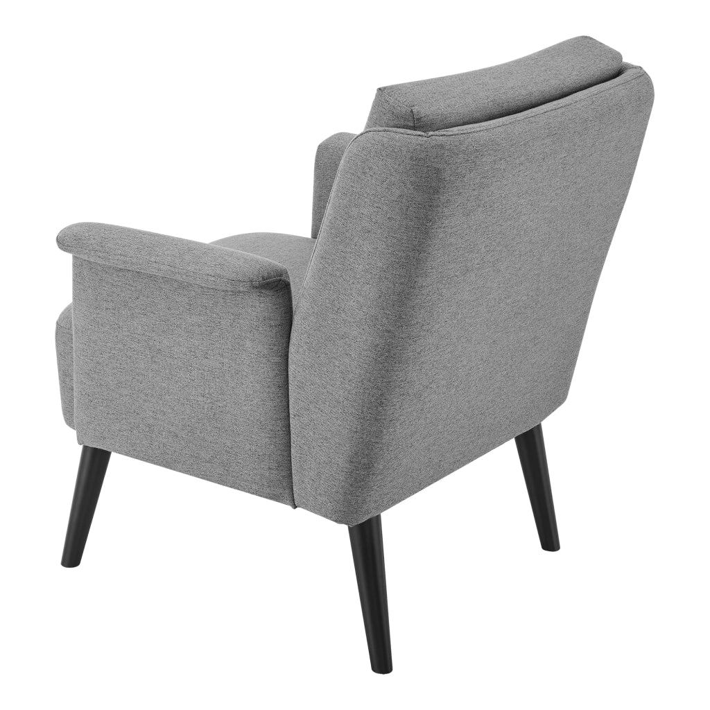Poltrona soggiorno 83 x 73 x 75 cm grigio nero 03_0007123