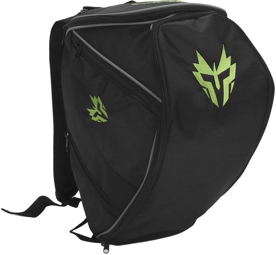 Casco Portatile - Borsa Idrorepellente - Tasabile per Casco - Materiale Oxford - Bagaglio da Viaggio - Ideale per Motociclisti - 46 x 30 x 6 cm