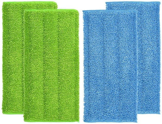 Adatto per Swiffer WetJet asciugamano a fascia 4 pezzi tipo adesivo tipo copertura per testa di asciugamano per uso umido e asciutto