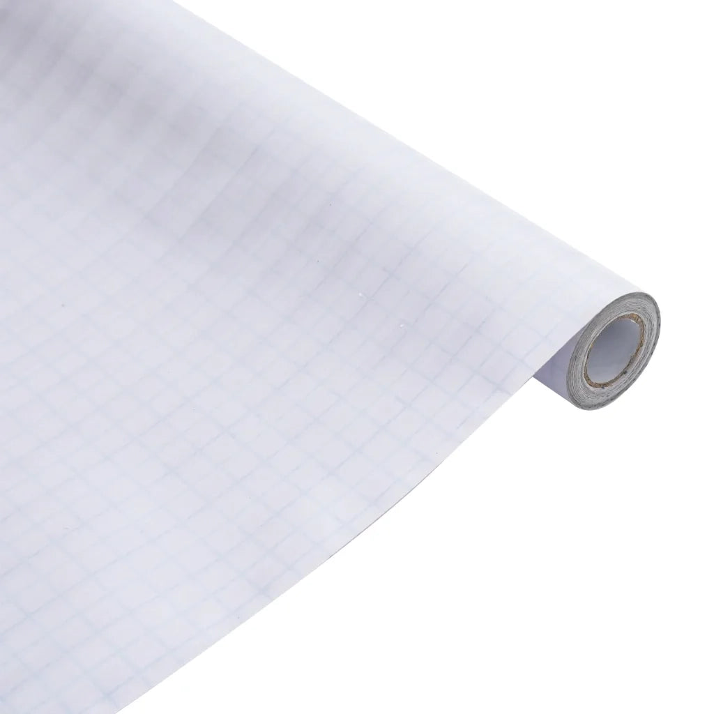 Pellicola per Finestra Design Smerigliato Strisce 45x2000cm PVC CFW2641327