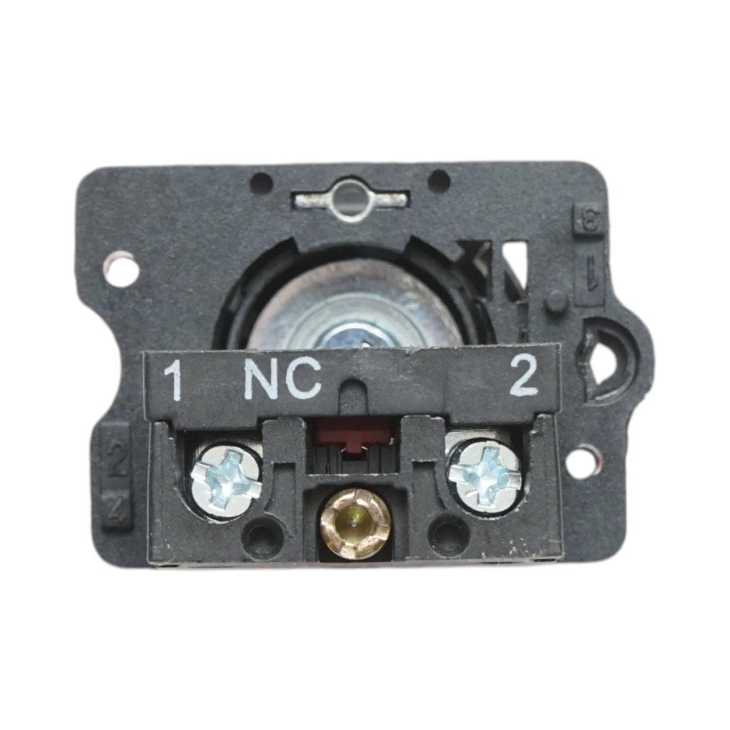 Pulsante di arresto di emergenza rosso con sgancio a rotazione 1NC, 400V/10A, 30mm LAY5 Breckner Germany