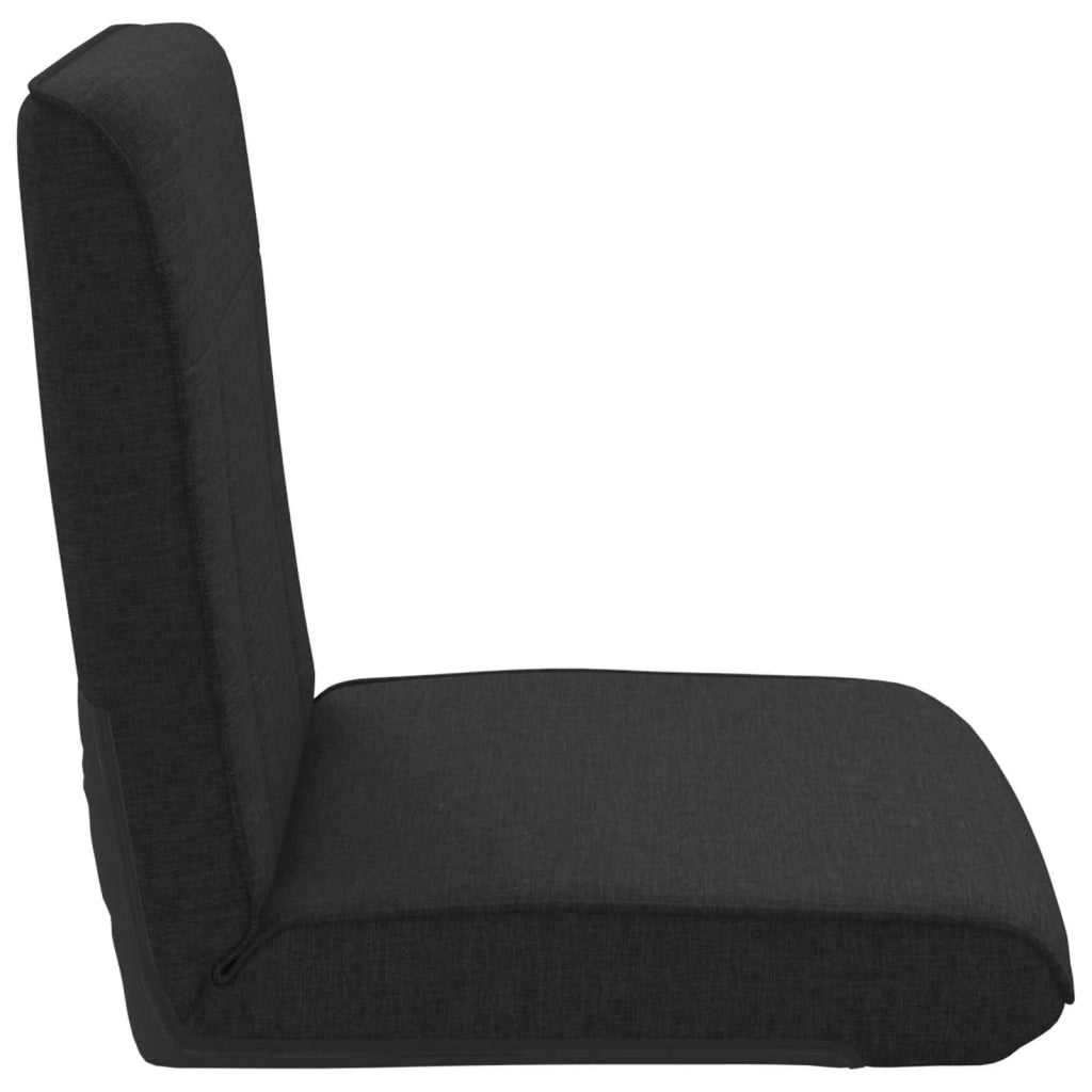 Sedia da Pavimento Nero 50 x 73 x 60 cm Tessuto 42028168