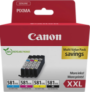 Canon 1998C007 cartuccia d'inchiostro 4 pz Originale Nero, Ciano, Magenta, Giallo