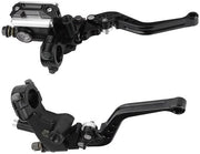 Set di Regolazione Rem e Koppeling - Manubrio Regolabile - In Alluminio CNC - Set Universale - Adatto per Manubri da 7/8 Pollici - Incluso 1 Pari - Manubrio per Motocicletta