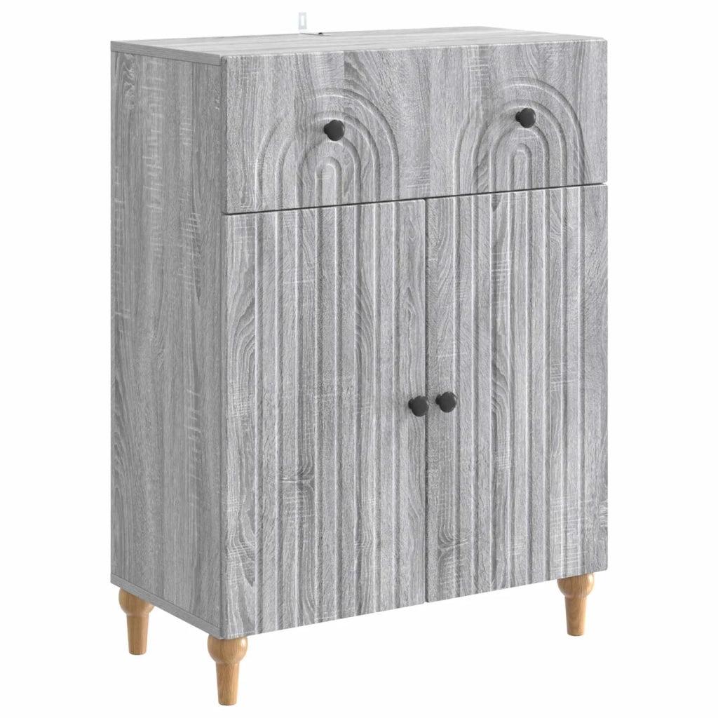 Credenza Grigio Sonoma 66 x 34,5 x 90 cm Legno ingegnerizzato