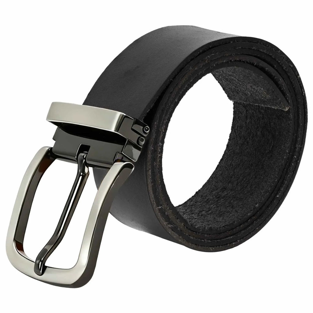 Cinturino in pelle Nero 200 x 3 cm Pelle 42034154
