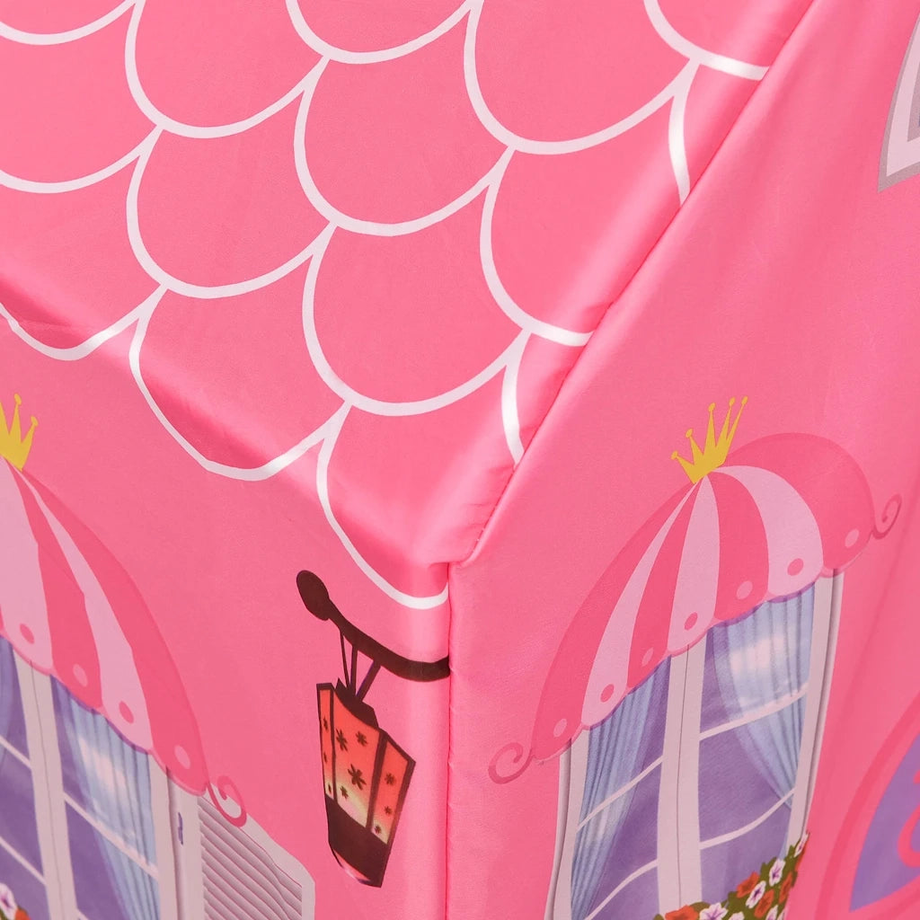 Tenda da Gioco per Bambini-Tenda Giocattolo Rosa con 250 Palline 69x94x104 cm 287355