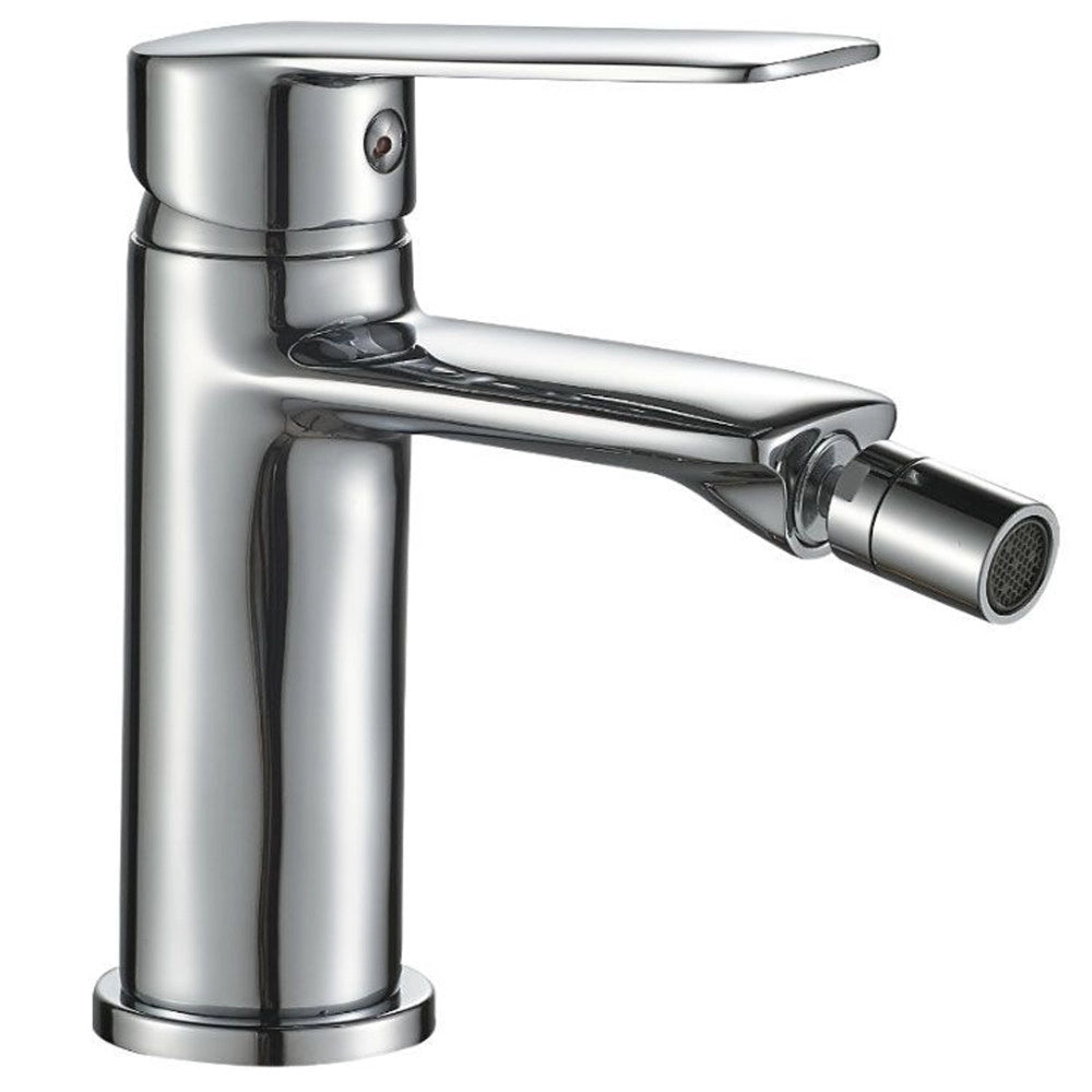 Trade Shop - Rubinetto Bidet Miscelatore Monocomando Design Moderno Cromato Classic Sofi87103 -