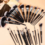 Set di pennelli per trucco professionale, pennelli di alta qualità sintetici, per polvere, crema liquida, viso, ombretto, pennello cosmetico 32