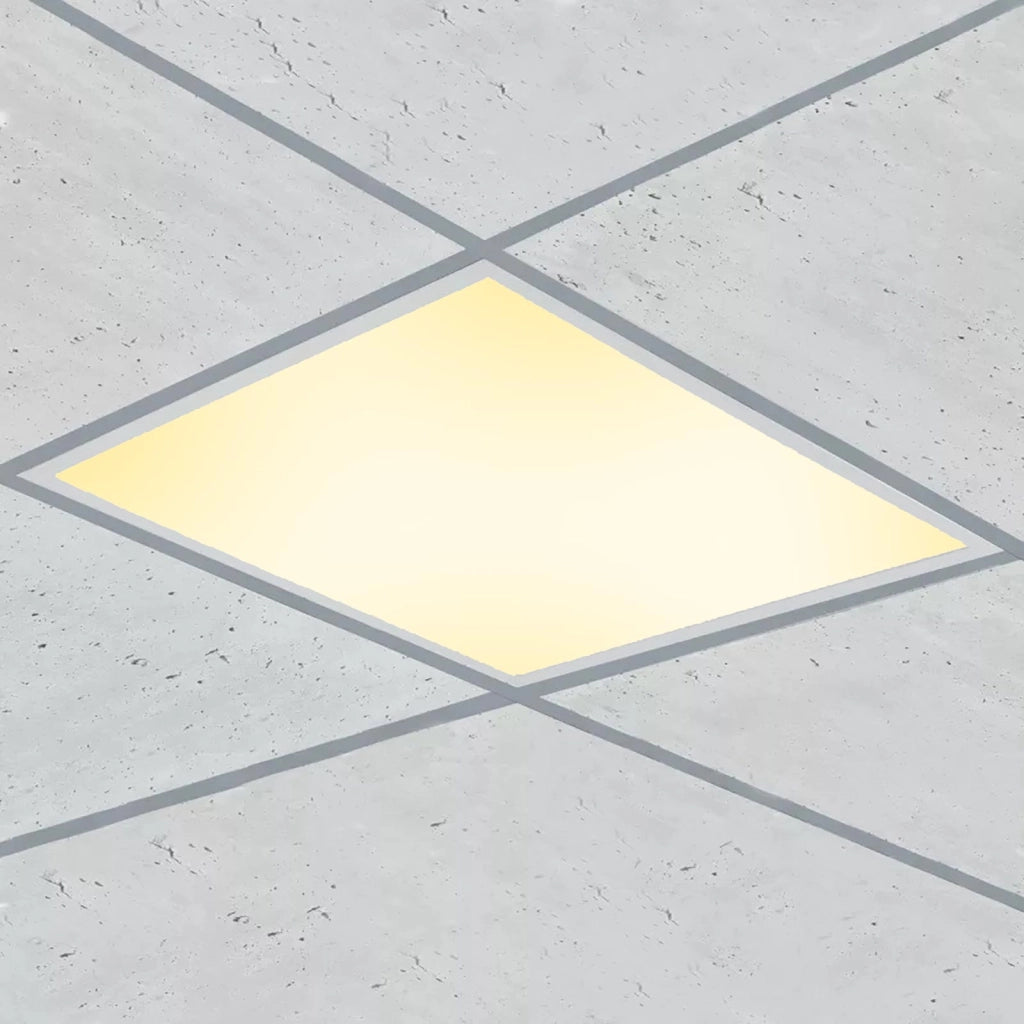 Pannello LED incasso quadrato 595x595mm 40W lampada soffitto CCT 3000K a 6500K luce ufficio studio medico ospedale 230V