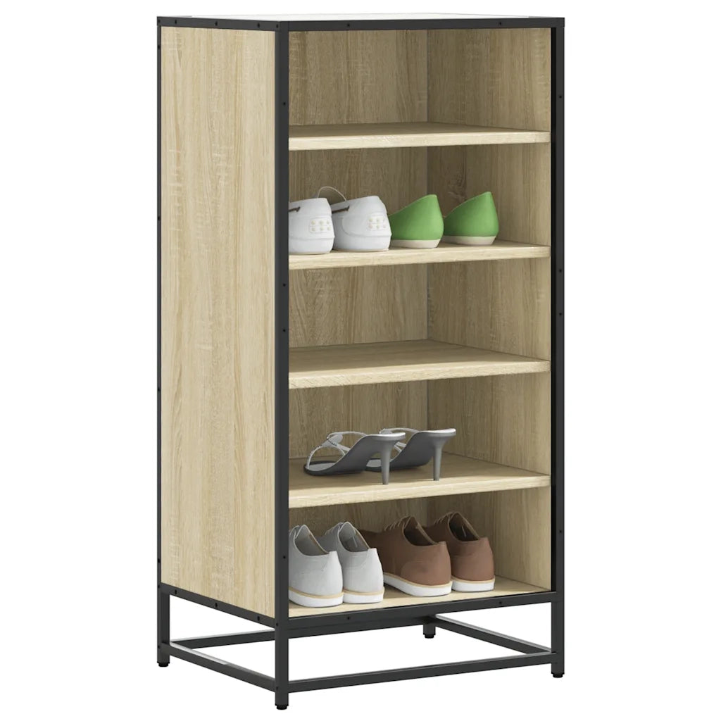Scarpiera Rovere Sonoma 48x38x97,5 cm in Legno Multistrato 849205