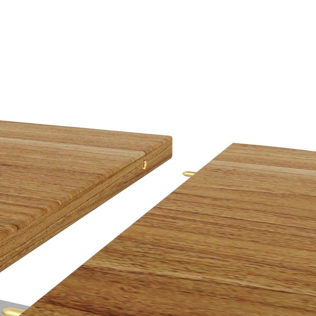 Tavolo da Pranzo Allungabile Rotondo ¨C MINIMAL ¨C Legno Marrone, 118-158 cm, 6 Persone