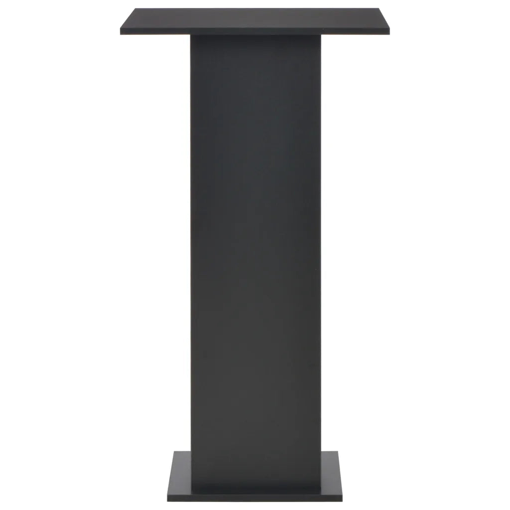 Tavolo da Bar Nero 60x60x110 cm 280206