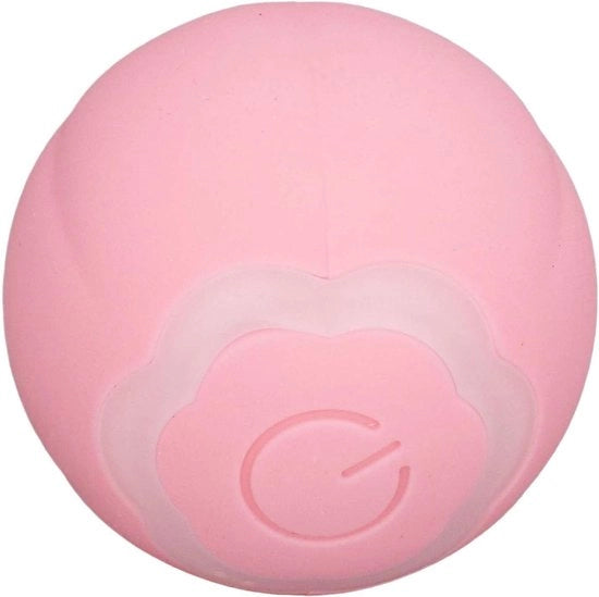 Giocattolo interattivo per gatti Bolla intelligente e attiva rotolante per gatti e cani gioco Automatico pallone che si muove da solo Bolla divertente per gatti giocattolo per animali domestici - Rosa - Adatto per gatti e cani