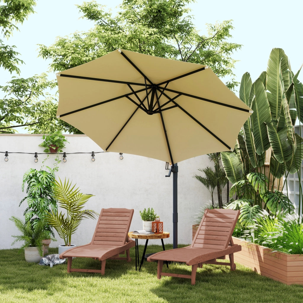Sdraio da giardino regolabile con vassoio ¨C zephmum ¨C Legno di pino pretrattato
