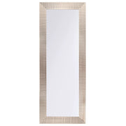 Specchio da parete con cornice dorata 50 x 130 cm con cornice moderno contemporaneo soggiorno ingresso