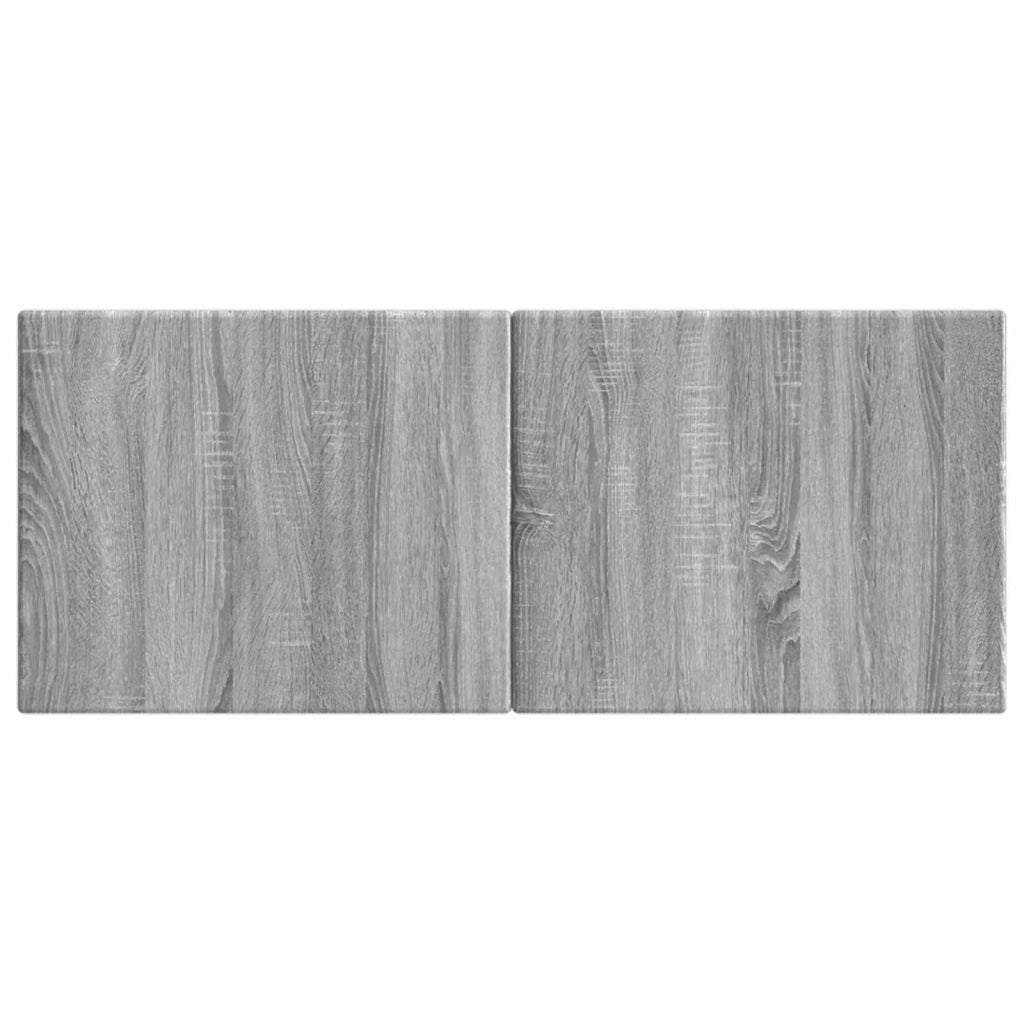 Testiera da Muro BREDA Sonoma grigio Legno ingegnerizzato 897631