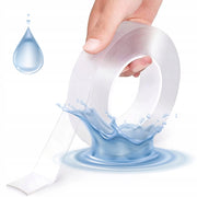 Nastro Biadesivo Nano 1mm – Riutilizzabile, Impermeabile, Trasparente | 5m x 50mm