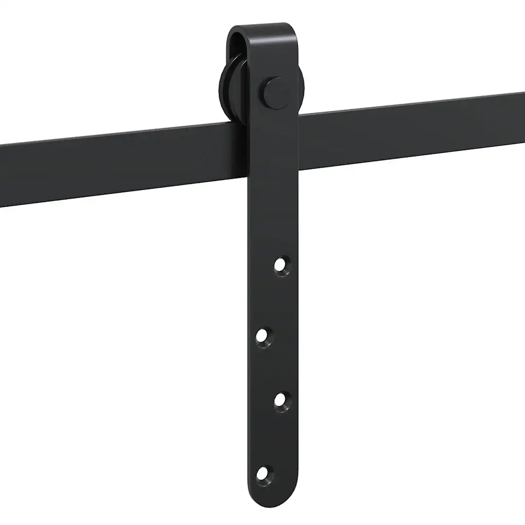 vidaXL Kit Anta Scorrevole per Armadio 152 cm in Acciaio al Carbonio