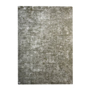 Tappeto moderno Etna 100 in grigio argento e oliva