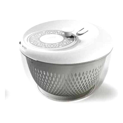 Stefanplast Tosca Centrifuga per Insalate 2 in 1 26 cm 4.5 L colore Grigio
