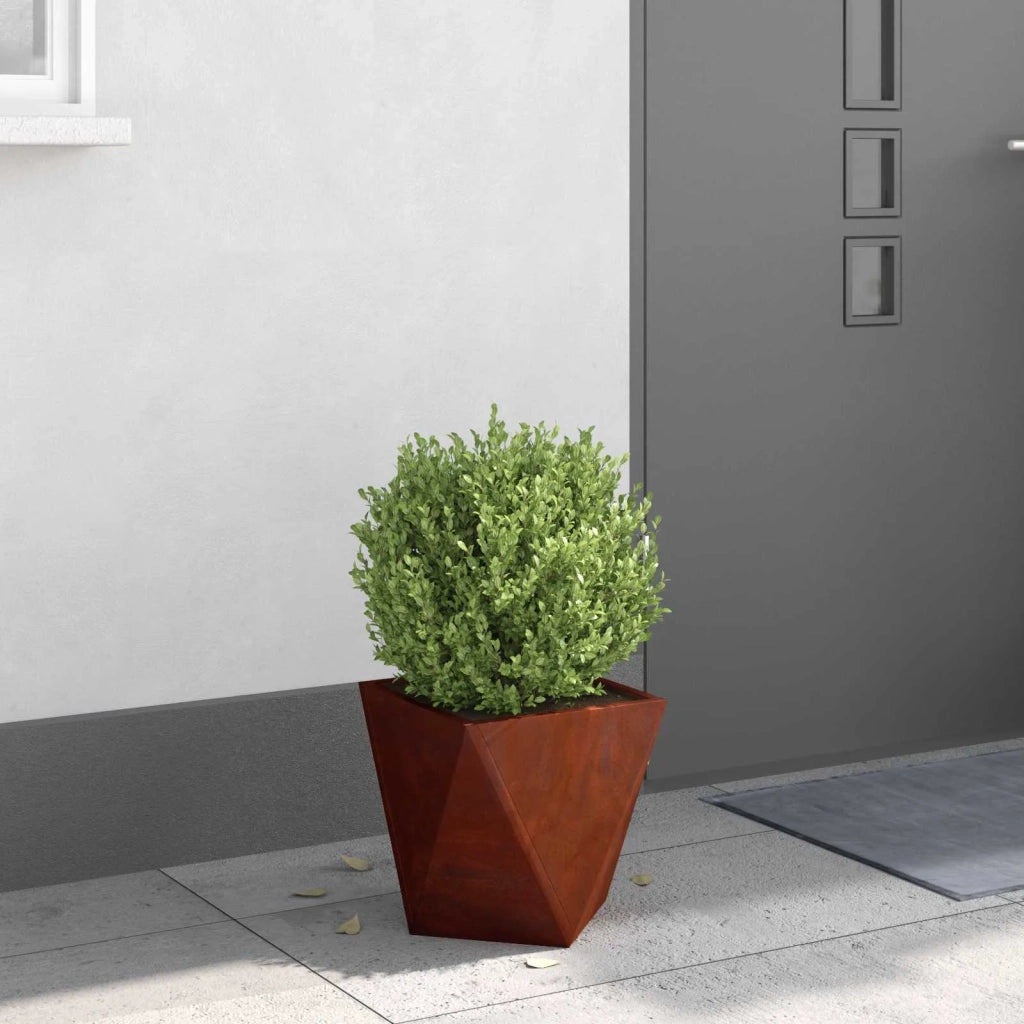 Fioriera | Cassetta per fiori | Vaso Ruggine 30 x 30 x 30 cm