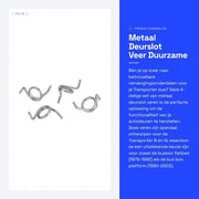 Vite per serratura porta 4 pezzi - Ricambio per Transit III/IV - Materiale metallico - Duraturo - Controllo di qualità - Dimensioni compatte - Serratura porta