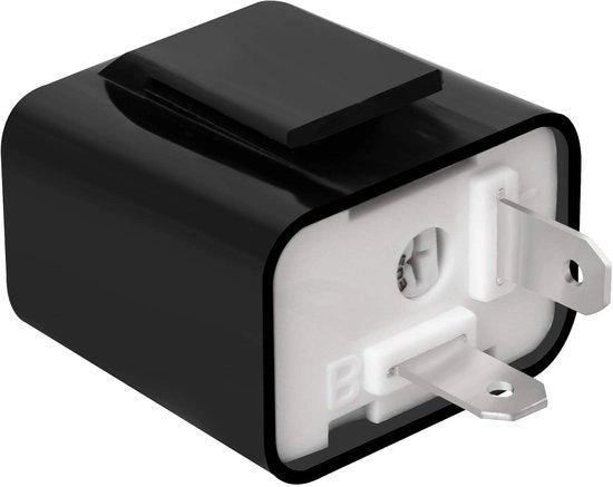 Relè pesante 12V - 2 poli - Velocità regolabile - Impermeabile - Plug e gioca - Potenza massima 42W - Flasher