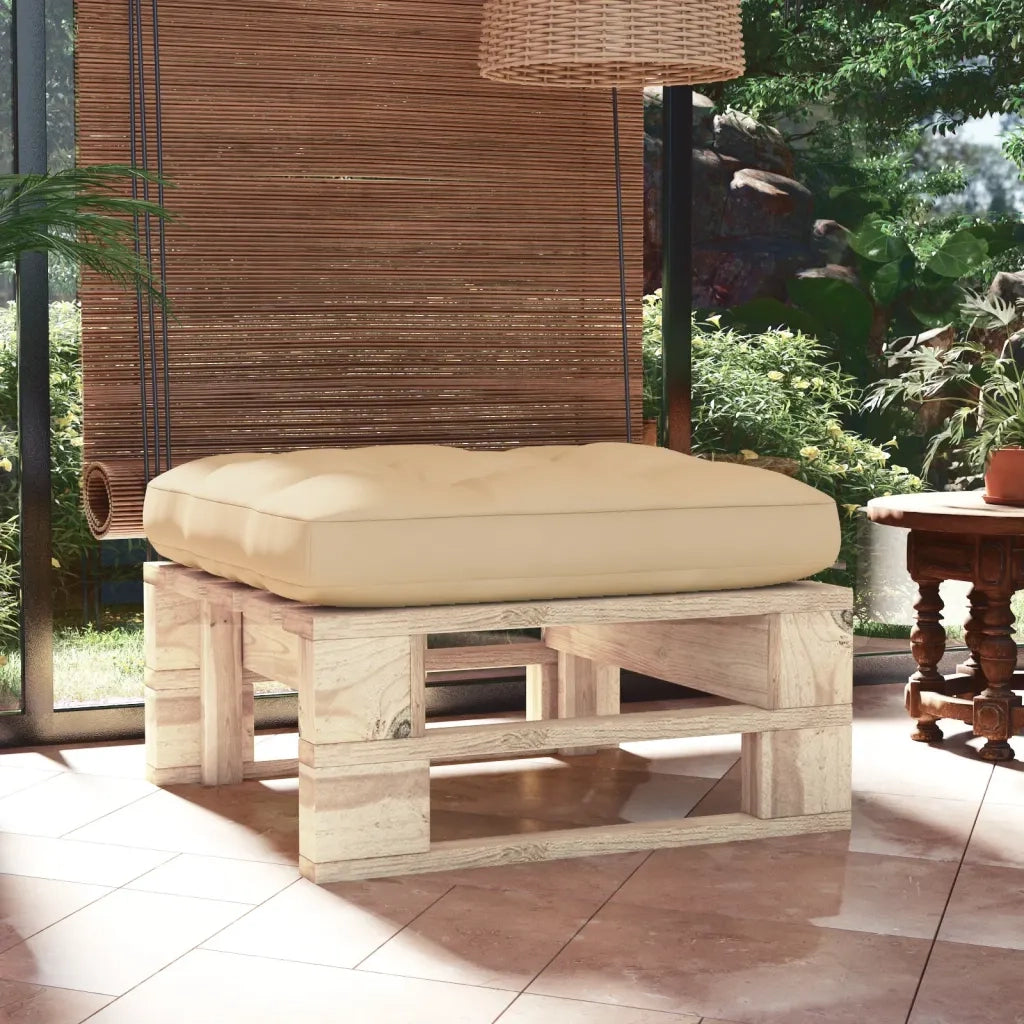 Ottomana da Giardino Pallet in Legno di Pino Impregnato CFW1581676